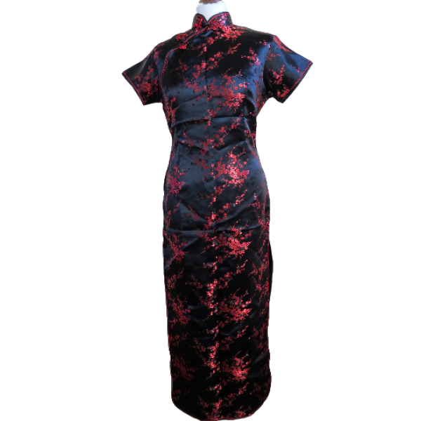Black and Red Chinese dress size M/L - Image 2
