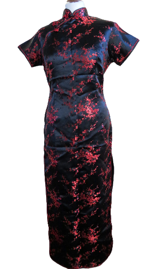 Black and Red Chinese dress size M/L - Image 2