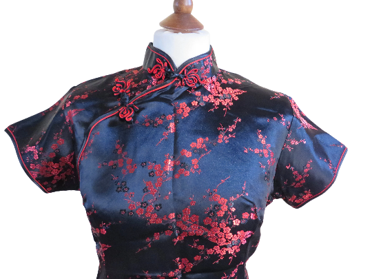 Black and Red Chinese dress size M/L - Image 4