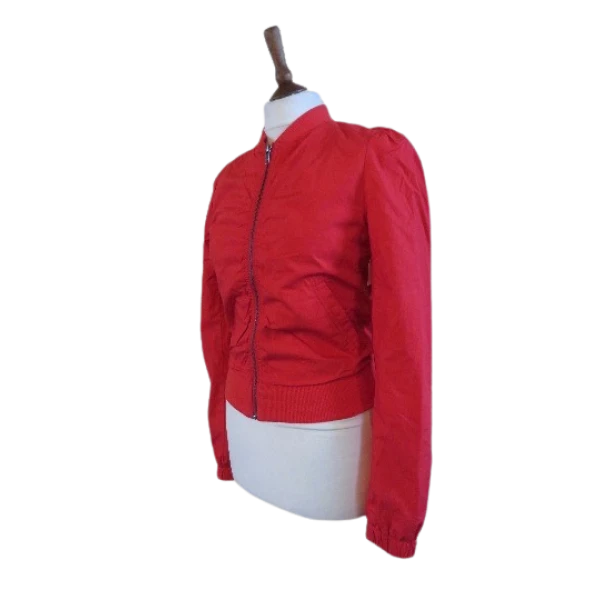 Vintage red woman  Jacket Size S/M - Image 3