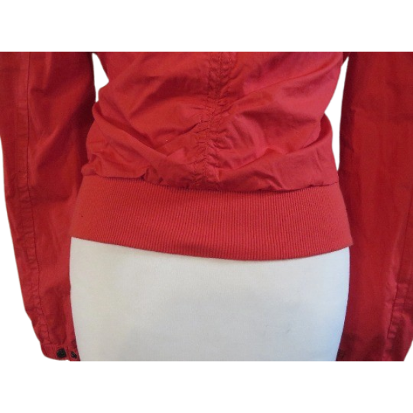 Vintage red woman Jacket Size S/M - Image 9