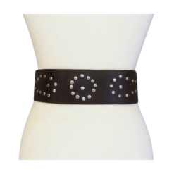 Vintage Western Mexican Leather Woman belt size XS/S