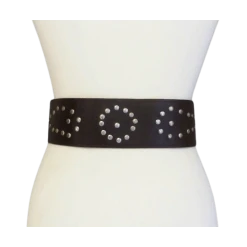 Vintage Western Mexican Leather Woman belt size XS/S