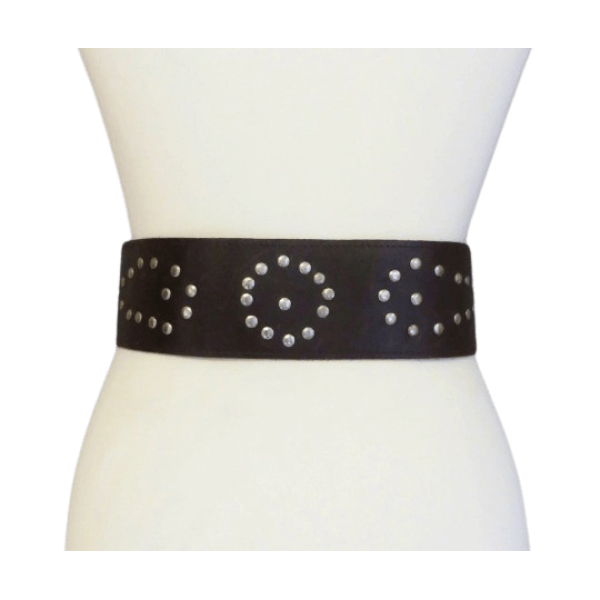 Vintage Western Mexican Leather Woman belt size XS/S