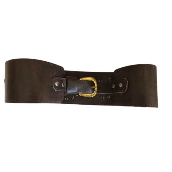 Vintage Western Mexican Leather Woman belt size XS/S - Image 5