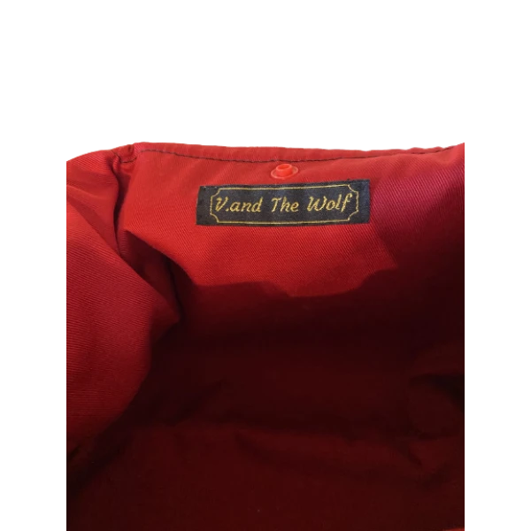 Black and Grey Striped Handbag - Image 5