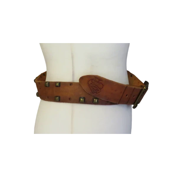 Clear Brown Leather belt - Image 4