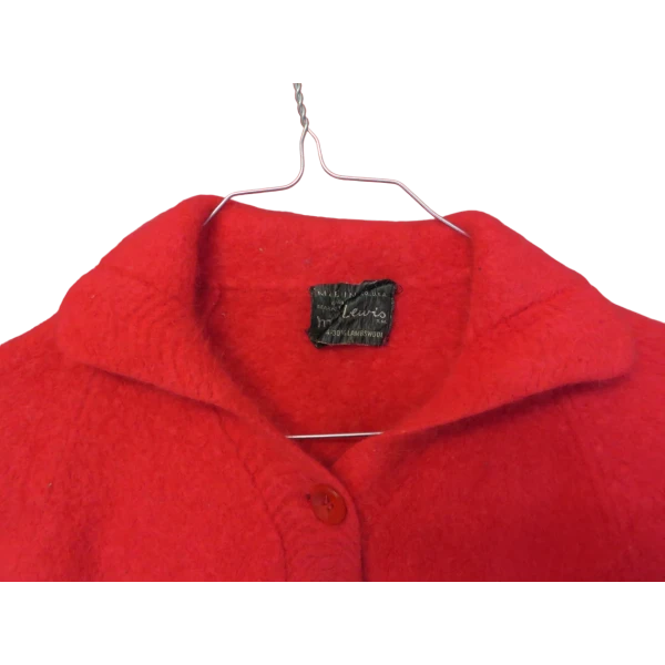 Vintage 50s/60s Pink Kid cardigan size XXS - Image 5