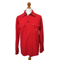 Vintage Red Man shirt size L