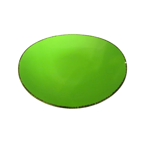 Vintage Green and Yellow Ceramic Duo Plates - Image 4