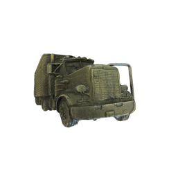 Vintage Metal Truck belt buckle