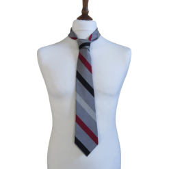 Vintage  40s/50s Grey and Red Tie