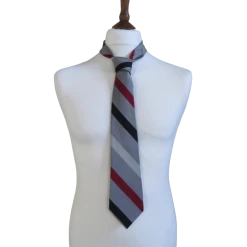 Vintage  40s/50s Grey and Red Tie