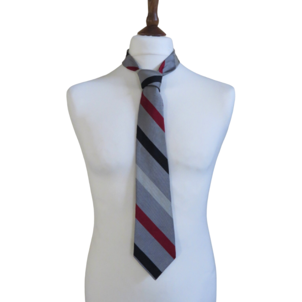 Vintage  40s/50s Grey and Red Tie