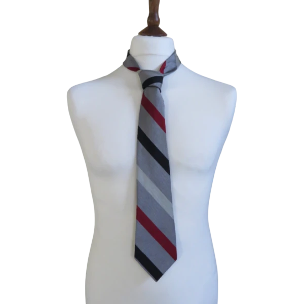 Vintage 40s/50s Grey and Red Tie