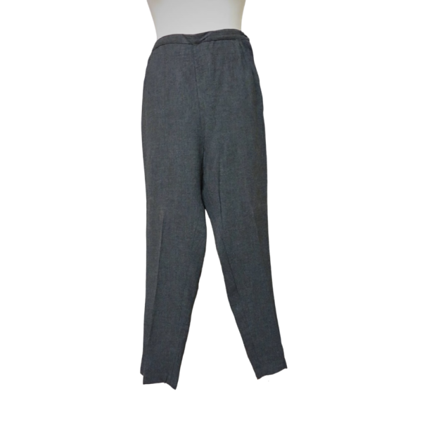 Vintage 50s 60s Grey Cigarette Woman pants size S - Image 3