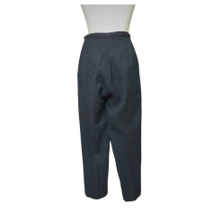 Vintage 50s 60s Grey Cigarette Woman pants size S