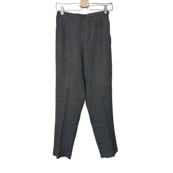 Vintage 50s 60s Grey Cigarette Woman pants size S - Image 7