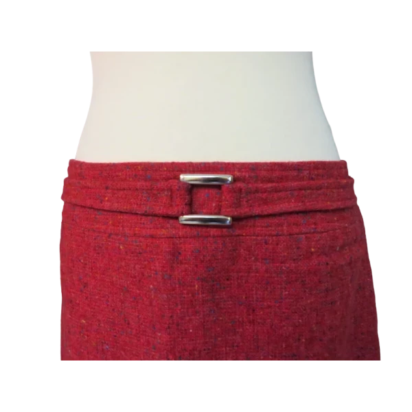 Vintage Wool Low Waist skirt size M/L - Image 4