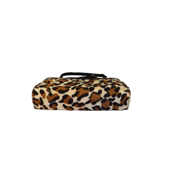 Vintage 80s Small leopard Print bag - Image 6