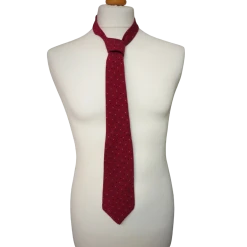 Vintage 80s/90s Burgundy Tie