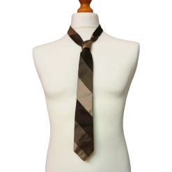 Vintage 60s/70s 3 tones Brown tie
