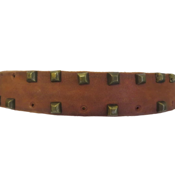 Clear Brown Leather belt - Image 7