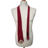 Vintage 80s/90s Burgundy Tie - Image 4