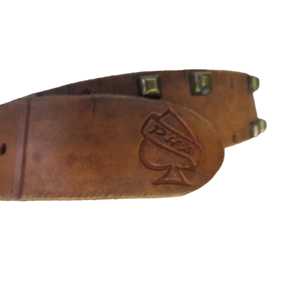 Clear Brown Leather belt - Image 8