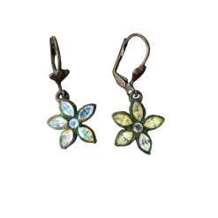 Vintage small flower earrings