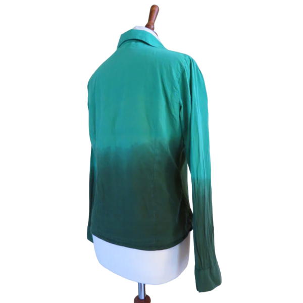Vintage Green Woman shirt size S/M - Image 4