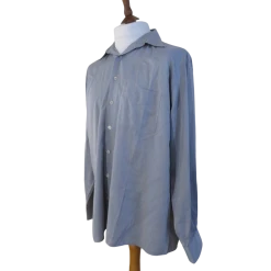 Vintage Elegant Oxford Man shirt , size L/XL