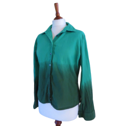 Vintage Green Woman shirt size S/M