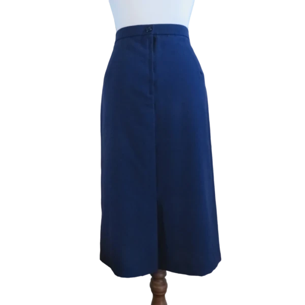 Vintage style Navy Blue skirt, size M/L - Image 2