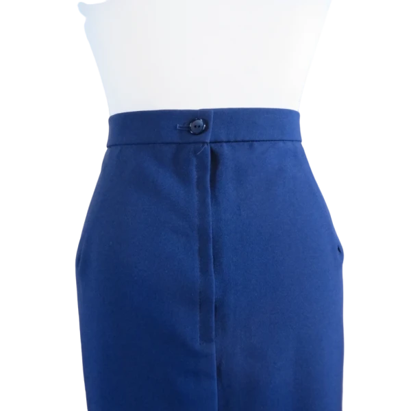 Vintage style Navy Blue skirt, size M/L - Image 4