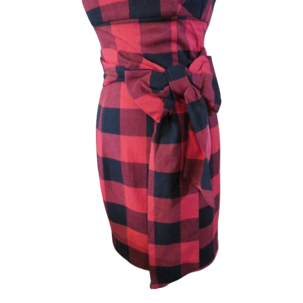 Vintage Red and Black dress XS/S - Image 7