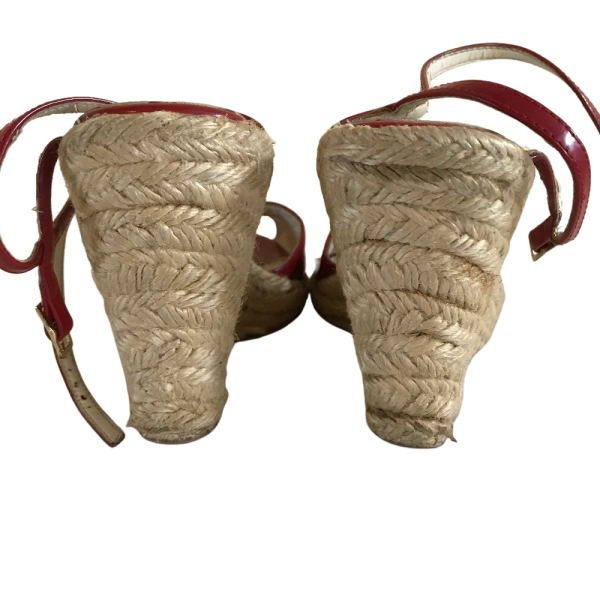 Vintage 90s red varnish  shoes size 37 - Image 5