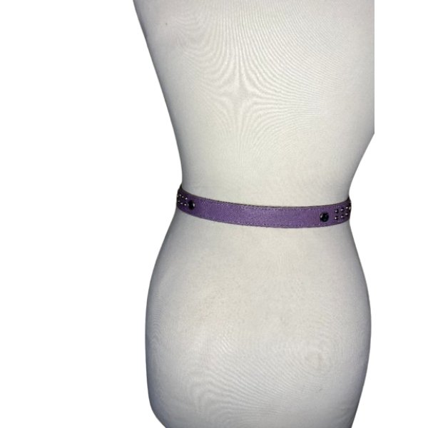 Vintage 80s Lilac Woman Western belt - Image 7