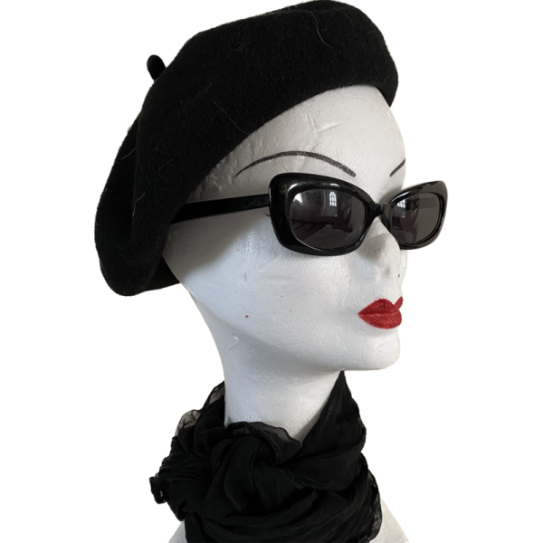 Vintage 80s Black Thierry Mugler sunglasses