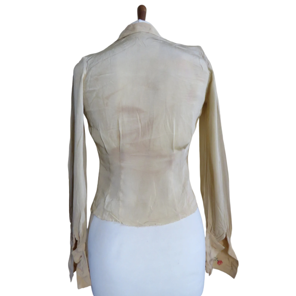 Vintage 40s Woman Blouse Art Originals of California  size XS/S - Image 3