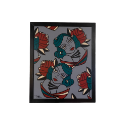 Acrylic painting "Idem"