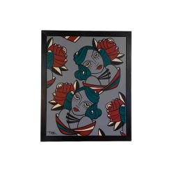 Acrylic painting "Idem"