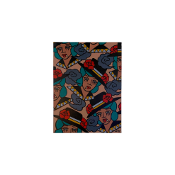 Acrylic painting "Les fumeuses"