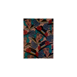 Acrylic painting "Les fumeuses"