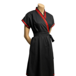 Black and  Red Kimono dress , size S