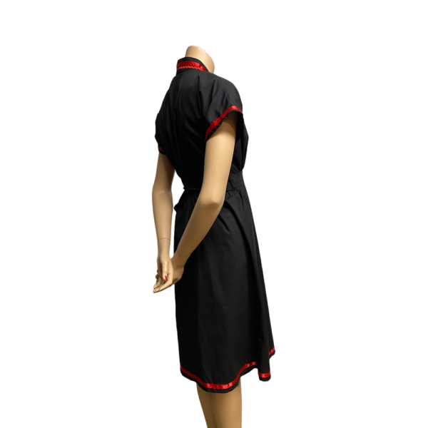 Black and Red Kimono dress , size S - Image 5