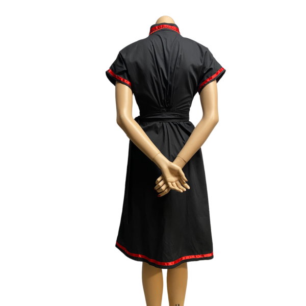 Black and Red Kimono dress , size S - Image 6