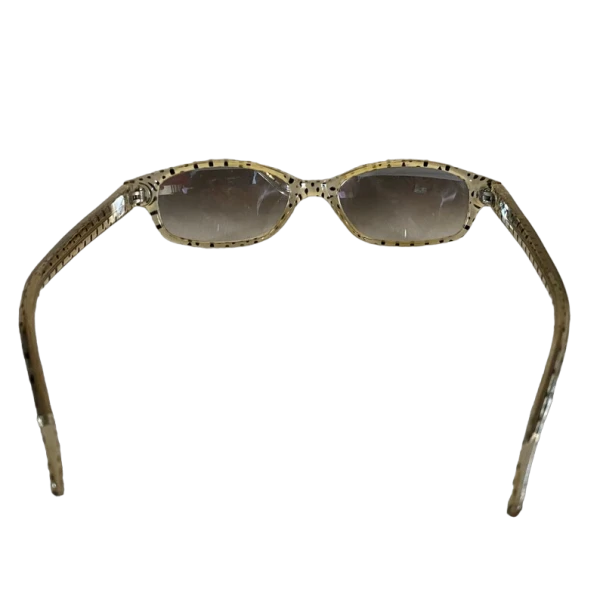 Vintage 80s/90s eyeglasses transparent with black dots - Image 7