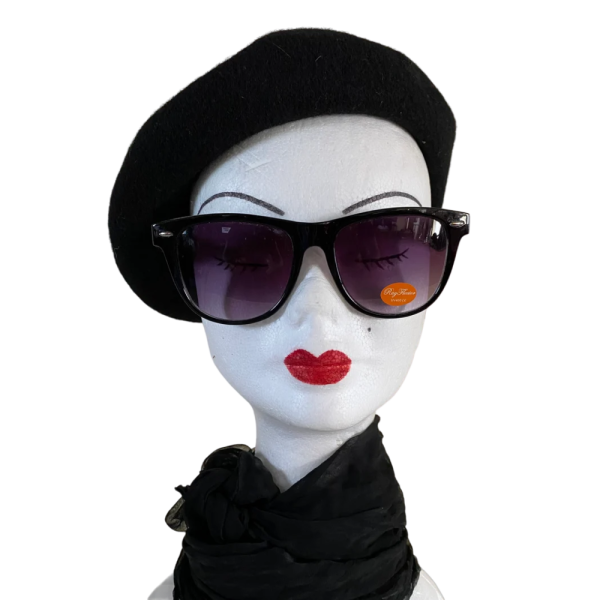 Vintage 90s Black Woman Sunglasses - Image 2