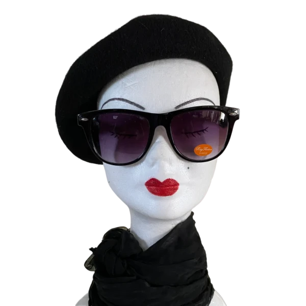 Vintage 90s Black Woman Sunglasses - Image 2